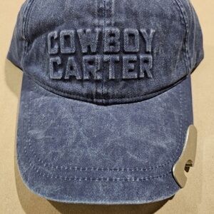 Beyoncé Cowboy Carter Denim Hat. NWOT.
